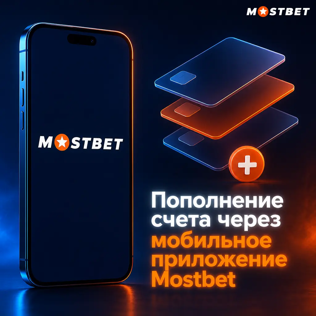Пополнение счета через мобильное приложение Mostbet на Android и iOS: выбор способа оплаты и подтверждение депозита